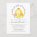 Recherche de poussins de pâques cartes postales Baby shower