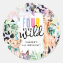 Suche nach giraffe birthday aufkleber Safari