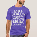 Recherche de curling tshirts Joueur de curling