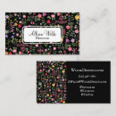 Suche nach blumenmuster visitenkarten Wildblumen