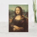 Recherche de léonard vinci vœux cartes Mona lisa