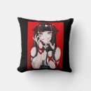 Recherche de waifu coussins Esthétique