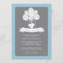 Recherche de mason jar baby shower invitations Bleu