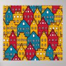 Recherche de plans de ville posters Vintage