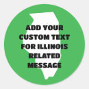 Suche nach illinois staat aufkleber Kontur