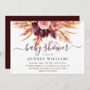 Recherche de maroon baby shower invitations Mother to be