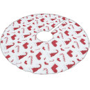 Recherche de chaussette jupon de sapin Rouge