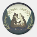 Recherche de loup de forêt magnets Loups