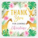 Recherche de safari jungle autocollants Anniversaire enfant