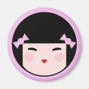 Suche nach japanische puppe magnete Kokeshi