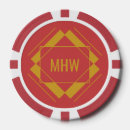Suche nach geometrisch poker chips Muster
