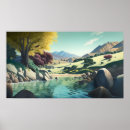 Suche nach unten poster See