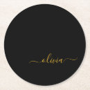 Recherche de gold dessous de verres Monogramme