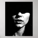 Suche nach lippe poster Schwarz weiß