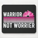 Suche nach brustkrebs krieger mousepads Pink