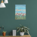 Suche nach hellblaue blumen poster Aquarell