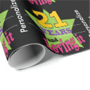 Suche nach 21 jahre geschenkpapier Typografie