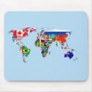 Recherche de map tapis souris World