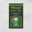 Recherche de pub irlandais cartes visite Pour tous