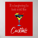 Recherche de cocktails posters Barman