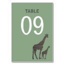Suche nach giraffe tischkarten Afrikanisch