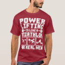 Recherche de powerlifting tshirts Séance d'entraînement