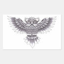 Recherche de hibou noir autocollants Hiboux