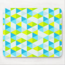 Recherche de triangles tapis souris Blanc