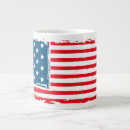 Recherche de drapeau grunge tasses Américain