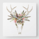 Recherche de cerfs communs horloges Floral