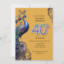 Recherche de paon bleu invitations Turquoise