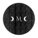 Recherche de noir et blanc planches à découper Initiales