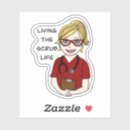 Suche nach scrub aufkleber Krankenschwester