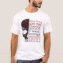 Recherche de tache noire tshirts Rouge