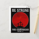 Recherche de courageux cartes postales Verset biblique