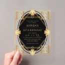 Recherche de gatsby invitations Chic