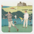 Recherche de golf vacances autocollants Vintage