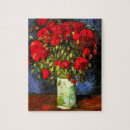 Recherche de coquelicots puzzles Van gogh