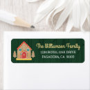 Recherche de modern house étiquettes adresse retour Noël