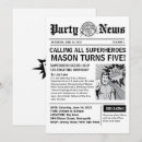 Suche nach newspaper einladungen Party