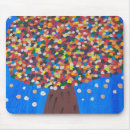 Suche nach abstrakter baum mousepads Blau