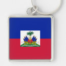 Recherche de drapeau haïti porteclés Pays