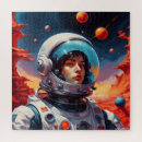 Recherche de sci fi puzzles Planètes
