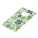 Recherche de trèfle de quatre feuilles ouvre bouteilles Vert