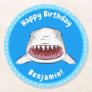 Suche nach weißer hai untersetzer Tier