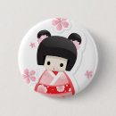 Recherche de poupée badges Caractère