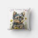 Recherche de yorkie coussins Maman de chien