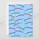 Recherche de dessin de brosse vœux cartes Dents