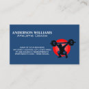 Recherche de athlète cartes visite Sports