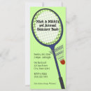 Recherche de badminton invitations Parti